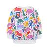 Girls Long Sleeve Knit Cotton Sweatshirt Autumn Kids Casual Top