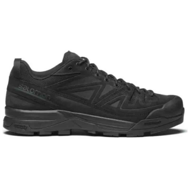 X-ALP Salomon Leather 'Black Asphalt' Sneakers L47596300