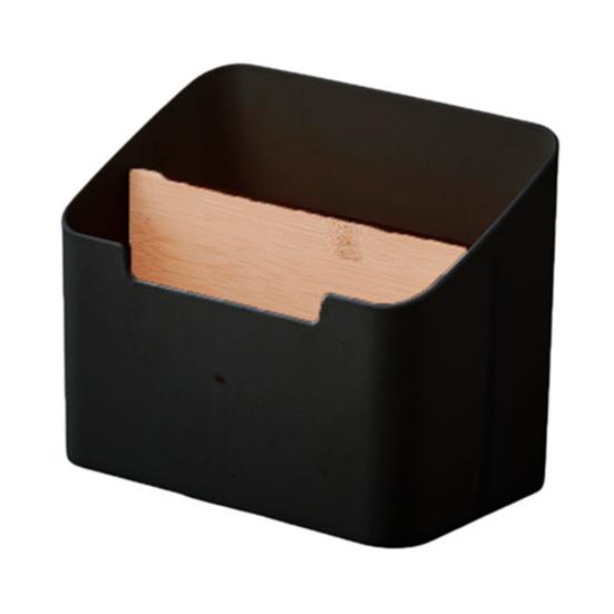 Storage Box Clutter-Free Desktop Organizer Remote Control Stationery Holder Workspace Tidy Box Office Supplies