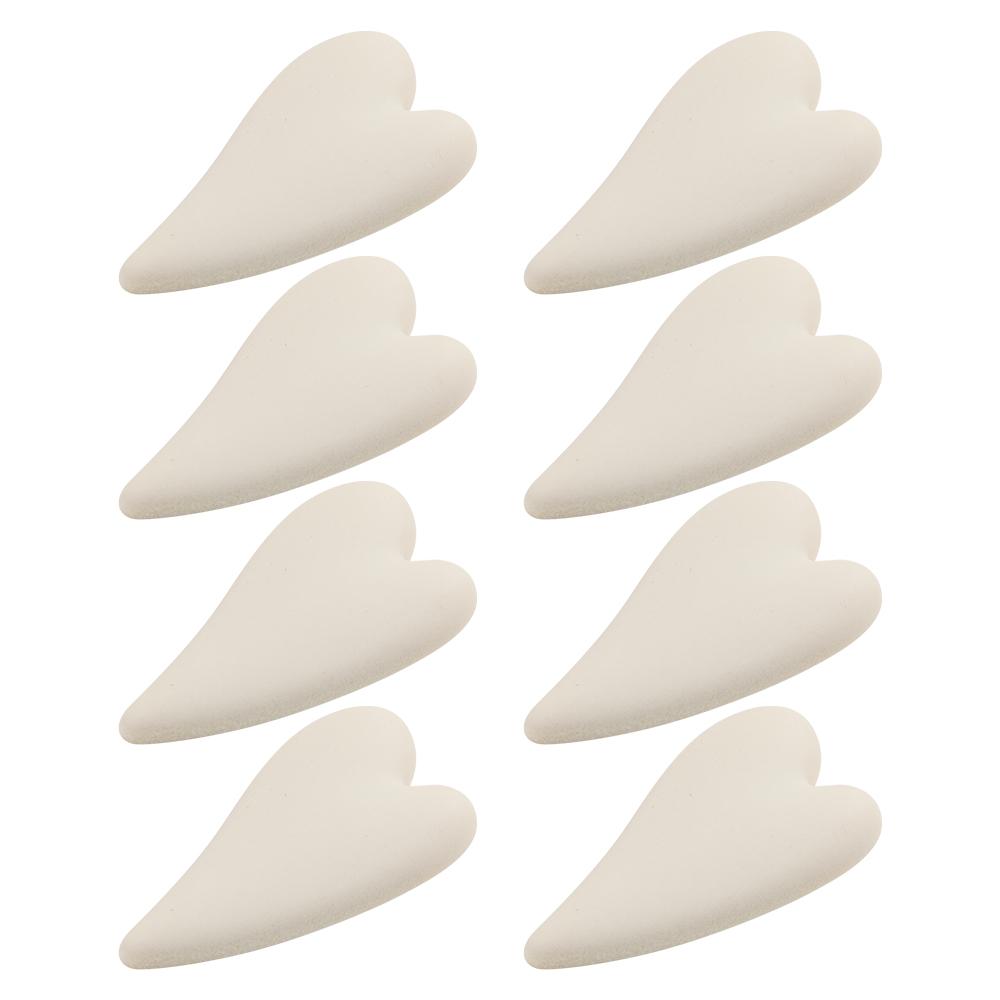 8pcs Heart Acrylic Barrettes Acetate Hair Clips Headdress for Women Cute Macaron Color Hairpins Girls Fashion Accessories Gift