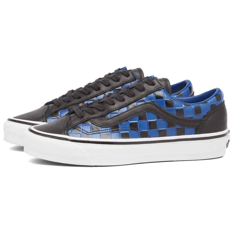 Vans Old Skool 36 Low top Skateboard Shoes Unisex Black Blue VN000D2GBTE1