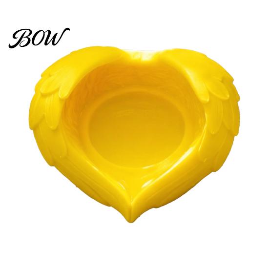 Unique Candle Display Stands 3D Printed Angel Wing Candlestick Ornaments, Heart Shape Decorative Tabletop Holder, Romantic Table Centerpiece, Festive