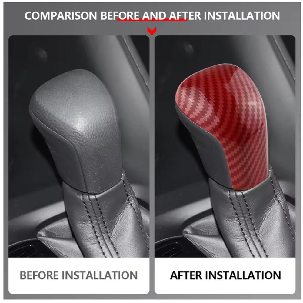 Car Gear Head Lever Shift Knob Handle Cover For Toyota Corolla Cross / Corolla E210 Camry XV70 2019 -2025 Accessories