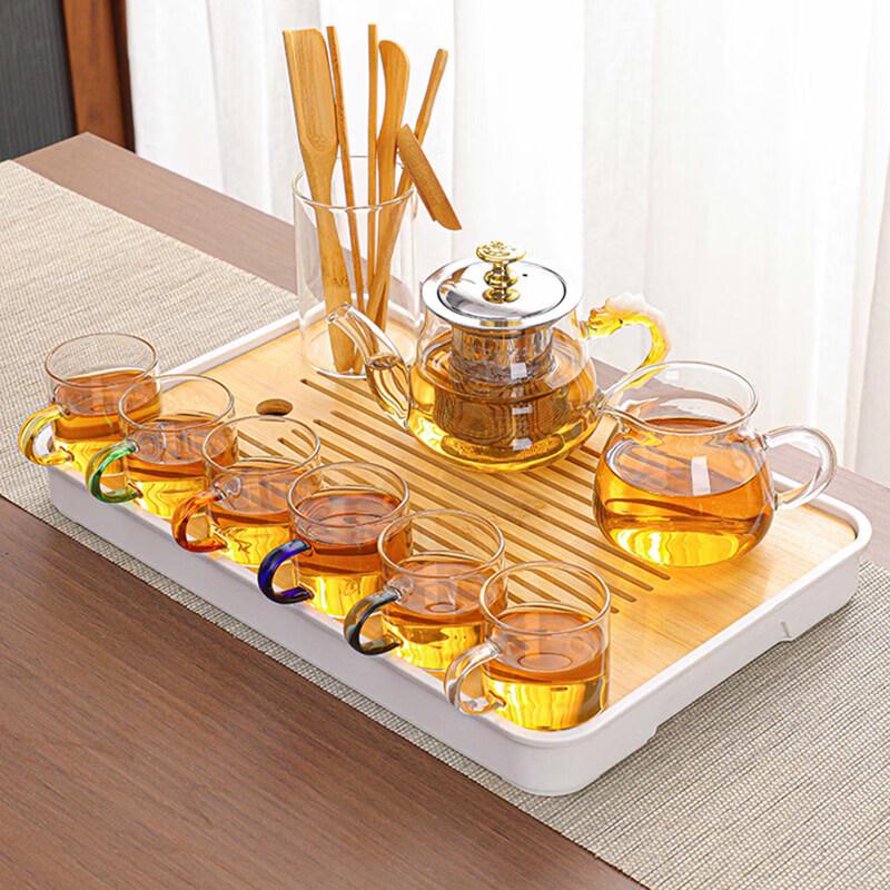 Sichun Heat-Resistant Glass Kung Fu Tea Set