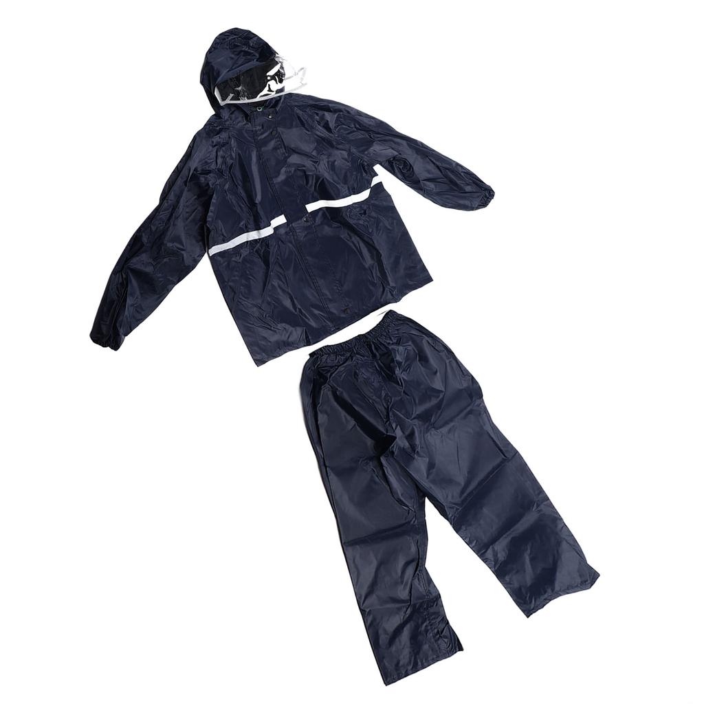 Split Jacket Pants Suit Breathable Waterproof Raincoat Set Double Layer Raincoat Set for Men Women