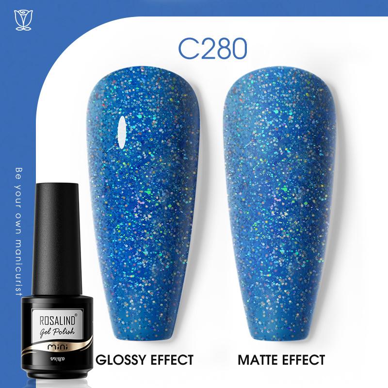 ROSALIND Gel Nail Polish Soak Off UV LED Nails Art Design Varnish Semi Permanent Gels Lacquer DIY Manicure