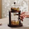Geenas Automatic Magnetic Glass Tea Set
