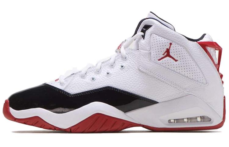 Jordan B Loyal White Varsity Red Black 42.5