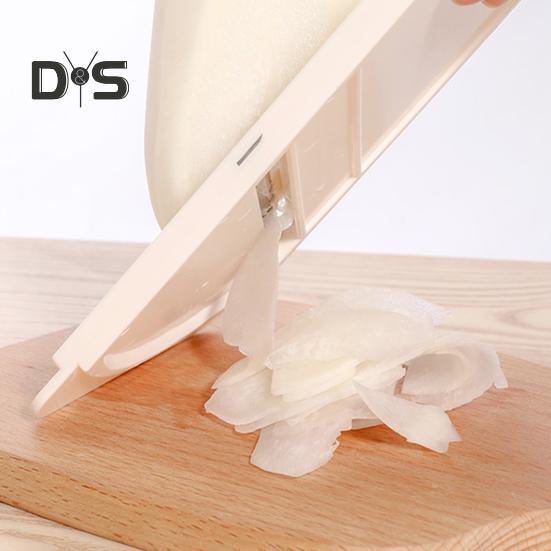 Nerezová škrabka na zeleninu Praktická trvanlivá domácnost Mrkev Okurka Brambory Kráječ na česnek