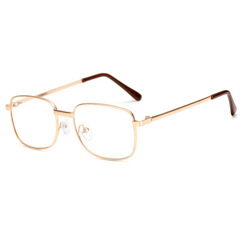 Square Reading Glasses Men Women Full Frame Presbyopic Glasses Magnifier Anti-Scratch Diopter Eyewear Gift for Parents