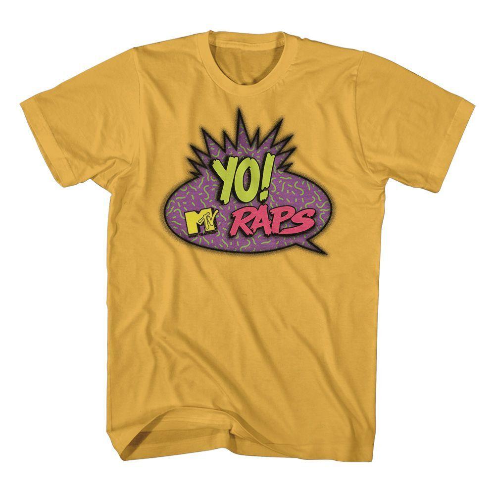 MTV Bright Yo Raps TV Shirt XL