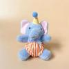 Anti-lost Elephant Backpack Pendant Cartoon Elephant Plush KeyChain Elephant Plush Toy  Girls