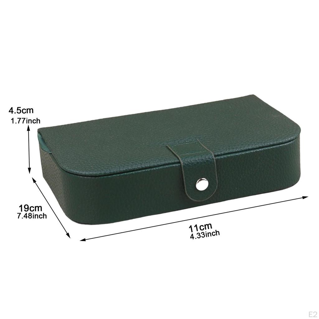 Schmuckkästchen Aufbewahrung PU-Leder für Frauen Heimorganisation Schatz
