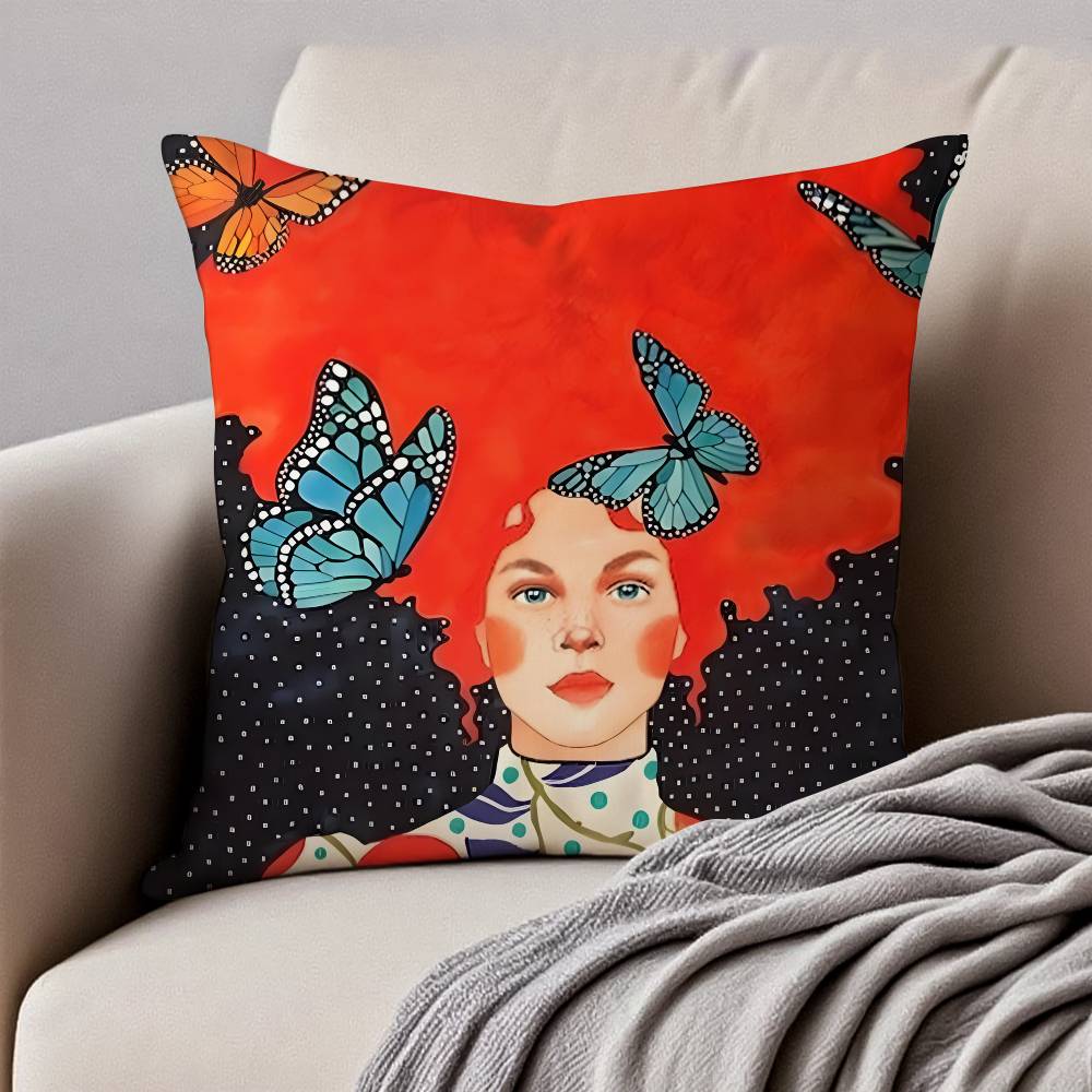 

H-Хулья О-Оздемир АРТ Наволочка Наволочка против пылевых клещей Невидимая молния Шелковистый короткий плюш Чехол на подушку для дивана 12x12Inch