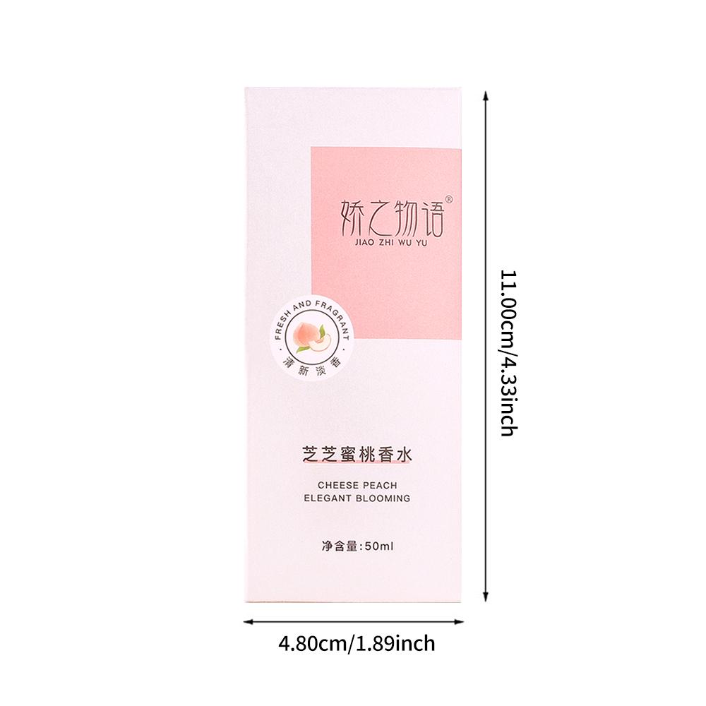 Light citrus perfume, fresh ladies long-lasting perfume, jasmine rose perfume