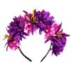 Helles künstliches Ringelblumen-Haarband Lebendiges unechtes Ringelblumen-Blumen-Haarstück Feiertags-Treffen