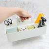 Plastic Portable Storage Organizer Multi-functional Makeup Carrying Bin  Cosmetics