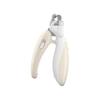 LED Nail Clipper for Cats and Dogs, Visible Blood Lines, Nail File, Anti-splatter, Compact, Easy To Hold, Nail Care for Beginners, Suitable for