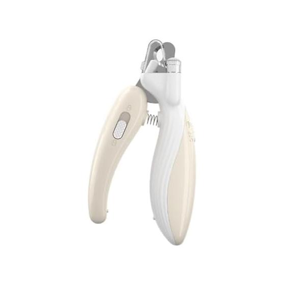 LED Nail Clipper for Cats and Dogs, Visible Blood Lines, Nail File, Anti-splatter, Compact, Easy To Hold, Nail Care for Beginners, Suitable for