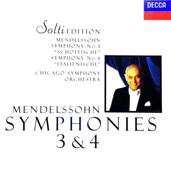 

CD SOLTI; CSO - Mendelssohn, F. 4366212 Decca 1992 Europe Classical Used