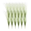 Uxcell 12-Piece Artificial Grass Plants, 20.5" Plastic Fake Wheatgrass Greenery, Outdoor Artificial Buds for Home Garden Decor