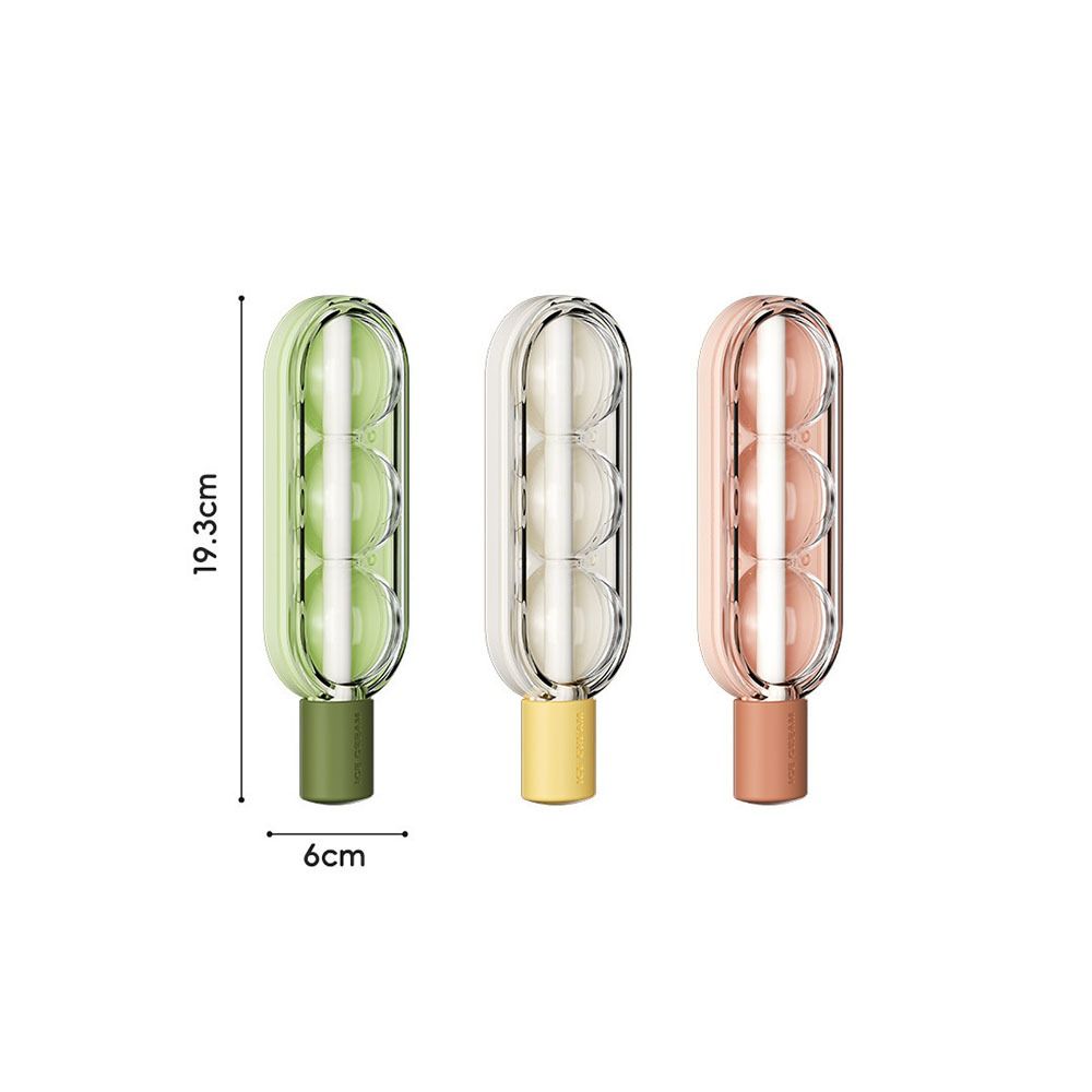 Silicone Ice Fruit Mould with Straw Ice Tray Portable DIY Ice Cube Tray Home