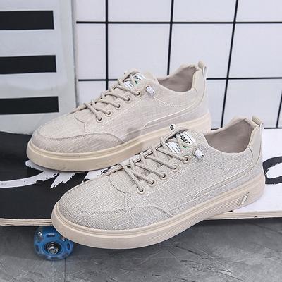 Men Shoes New Breathable Canvas Shoes Flats Sport Sneakers Fashion Men Casual Walking Running Shoes