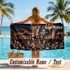 Custom Text Beach Towel, Soft Absorbent Swimming Multi-use TowelWallace & Gromit