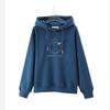 Hooded Sweater Women's Spring and Autumn Long-sleeved Blouse Temperament Loose and Thin Casual Jacket