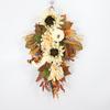 Sunflower White Maple Leaf, Door Hanging Decoration, Festival Props, Hanging Window Wall Hanging