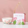 Colorful Tulip Ceramic Tableware Set