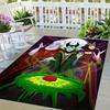 1pc Villains Pattern Area Rug Soft Flannel Floor Mat for Living Room, Bedroom, Kitchen, Sofa Coffee Table Floor Mat, Machine Washable