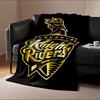 Kolkata Knight Riders Emblem print blanket soft and cozy perfect for the living room bed sofa or a nap,gift