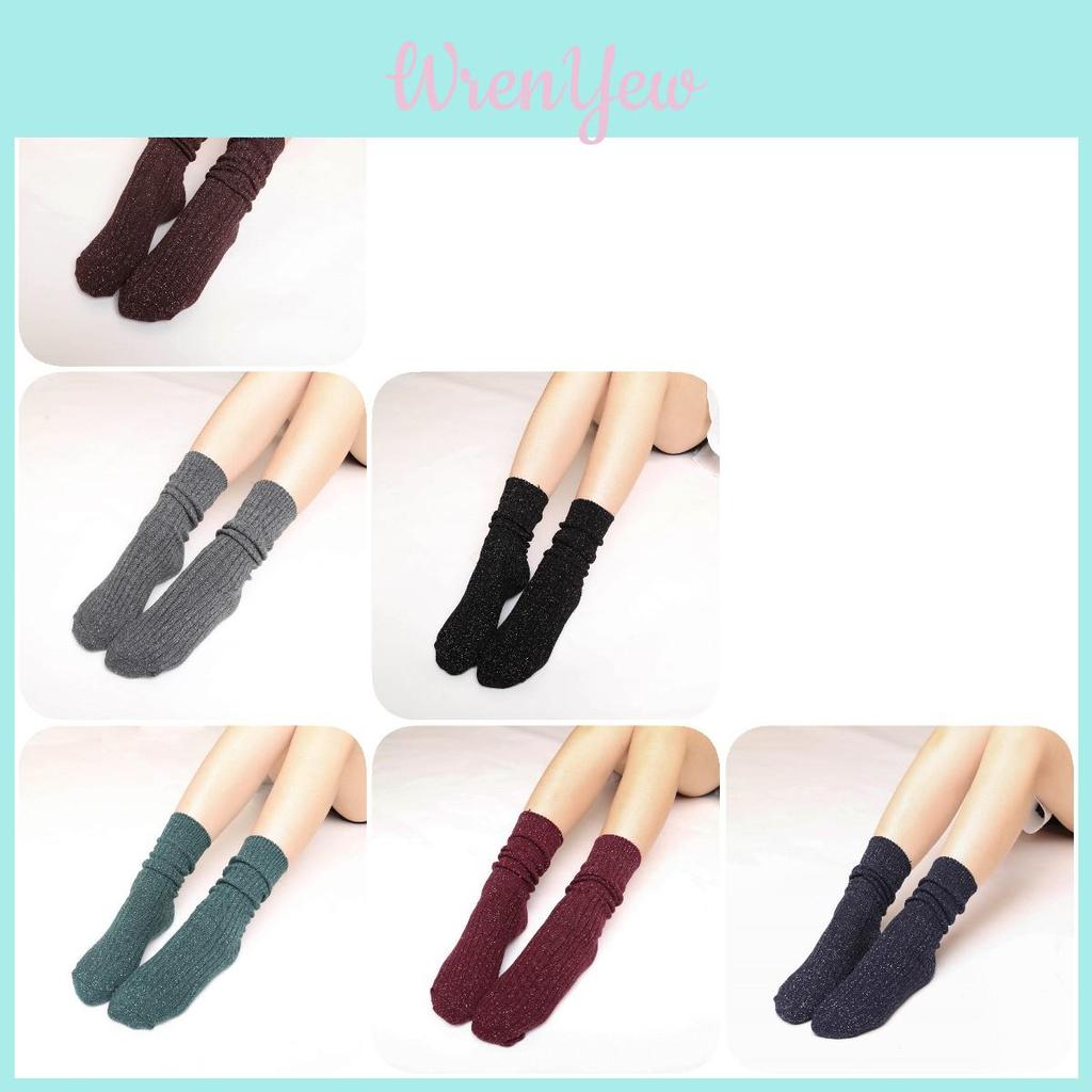 Retro Mori Girl Academy Style Cotton Crew Socks Comfy And Warm For Women