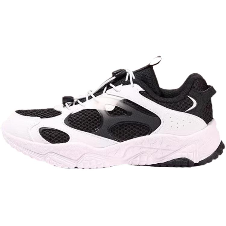 

Li Ning Детские Тканевые Удобные Нескользящие Износостойкие Кеды с Низким Верхом Детские кроссовки Белый Черный YKCU252--1 37