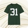 T-shirts pour hommes et femmes Jim Taylor #31 Green Bay Packers Maillot T-shirt - Impression avant et arrière