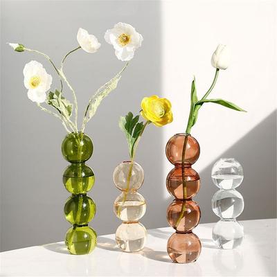Terrarium Container Bubble Glass Vase Hydroponic Plant Vase Transparent Flower Bottle Glass Vase