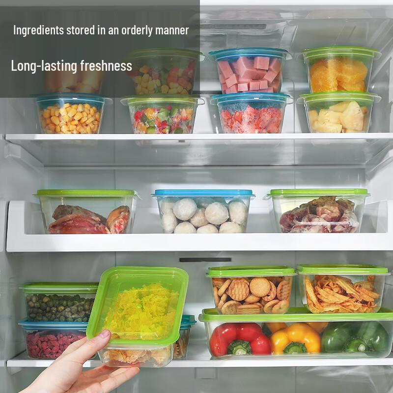 Meiliya Square Food Storage Containers Set (3x1750ml)