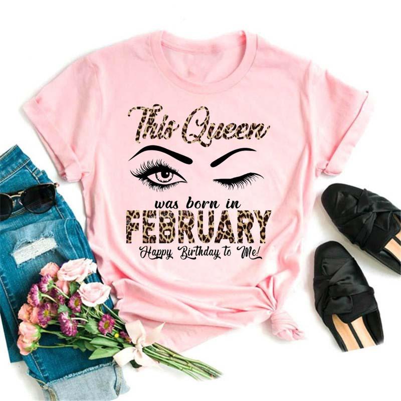 It's My Birthday Print T Shirt Women Red Lips Wink Eye Graphic Short Sleeve Birthday Party Casual Summer Tee For Her