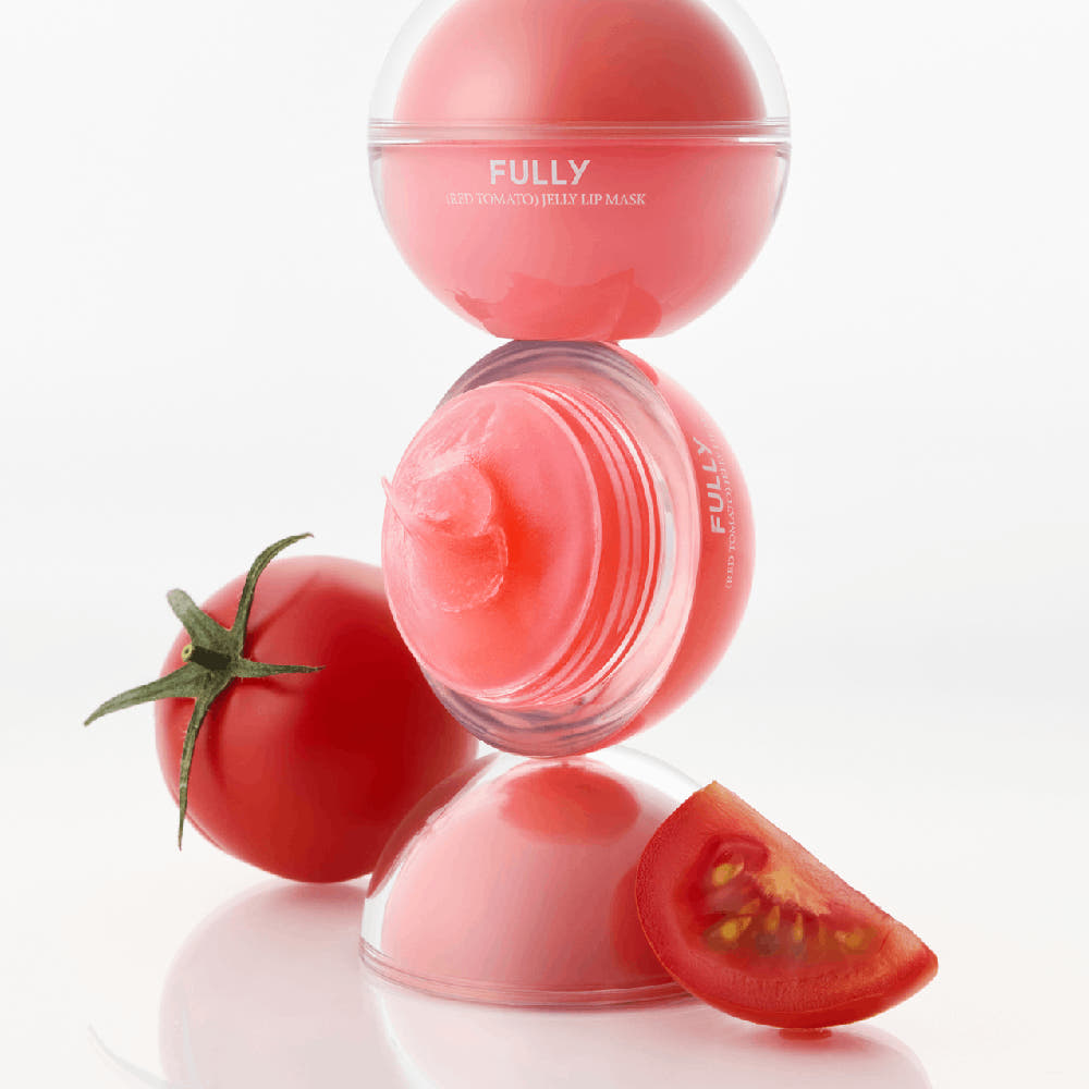 Fully Green Tomato Smoothie Lip Scrub 12g – Gentle Exfoliating Care for Smooth & Soft Lips