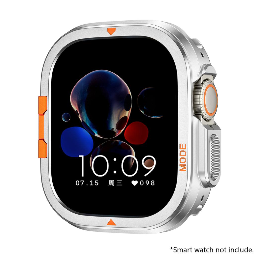 Custodia Metallica per Apple Watch Ultra 3 49mm 46mm Custodia Protettiva Copertura in Alluminio Telaio Paraurti per IWatch Serie 11 10 9 8 7 6 5 4 SE