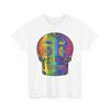 Mexican Sugar Skull T Shirt Rainbow Dia De Los Muertos Calavera Floral Art Gift
