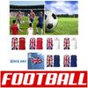 VK Verenigd Koninkrijk Engeland T-shirt Tanktop Tee Voetbal Voetbal Uniform Training Nationale Vlag Print 3D JERSEY Mouwloos Ronde Hals Unisex