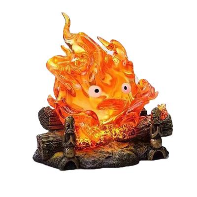 Cartoon Objects Lamp Cartoon Anime 12Cm Candle Desktop Action Figures Model Statue Pvc Model Collection Ornament Toys
