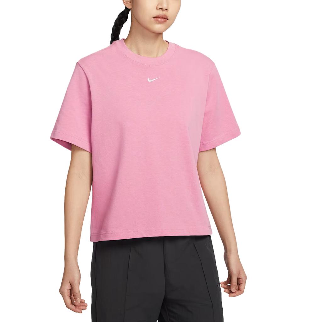 New Nike Sportswear Essentials Collection Swoosh T Shirt Women's DD1238-699