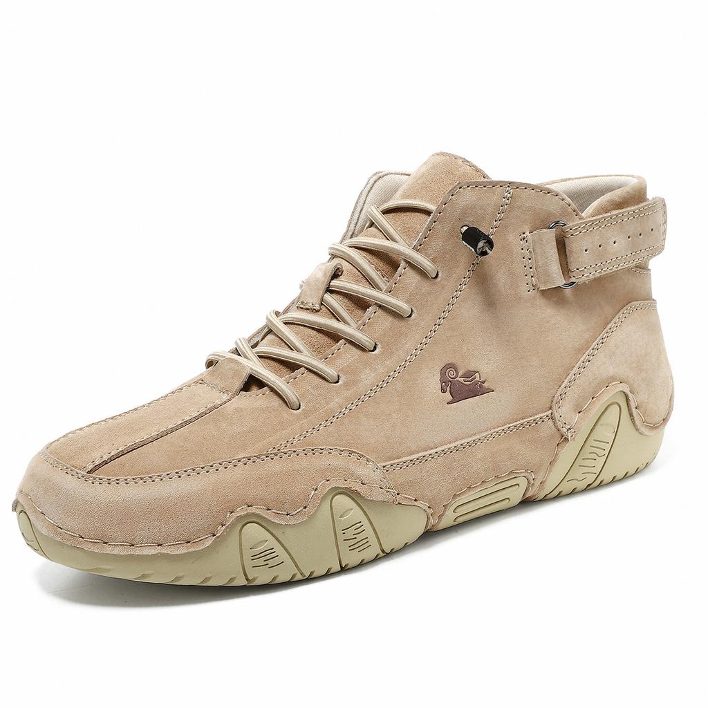 Kožené boty Martin z první vrstvy, odolné proti opotřebení a protiskluzové, velká velikost, pánské boty s chobotnicí, vysoké pánské a dámské sportovní a volnočasové boty