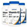Nutricost Vitamin K-2 MK-4 100mcg 240 Capsules 3 pcs