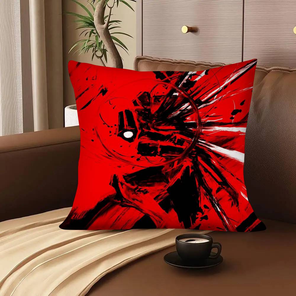 1Pc Signalis Horror Indie Game Pillow Case Fashion Square Pillowcase Bedroom Sofa Room Ins Decoration Leisure