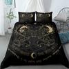 3D Print 2/3pcs Vigvisir Viking Art Constellation Bedding Set EU Single Double King US Twin Full Queen King Ethnic Bed Linen Set