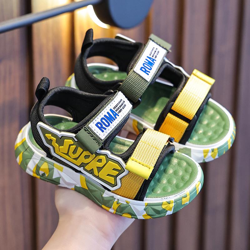 2023 Kids' Soft Sole Non-Slip Sandals for Boys - Summer Outdoor Beach Shoes